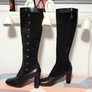 Marc Jacobs Made in Italy Black Suede Boots